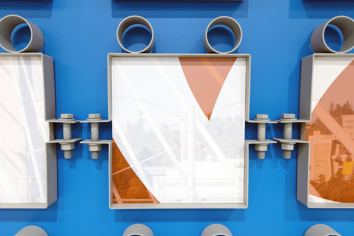 TriMet office design metal components