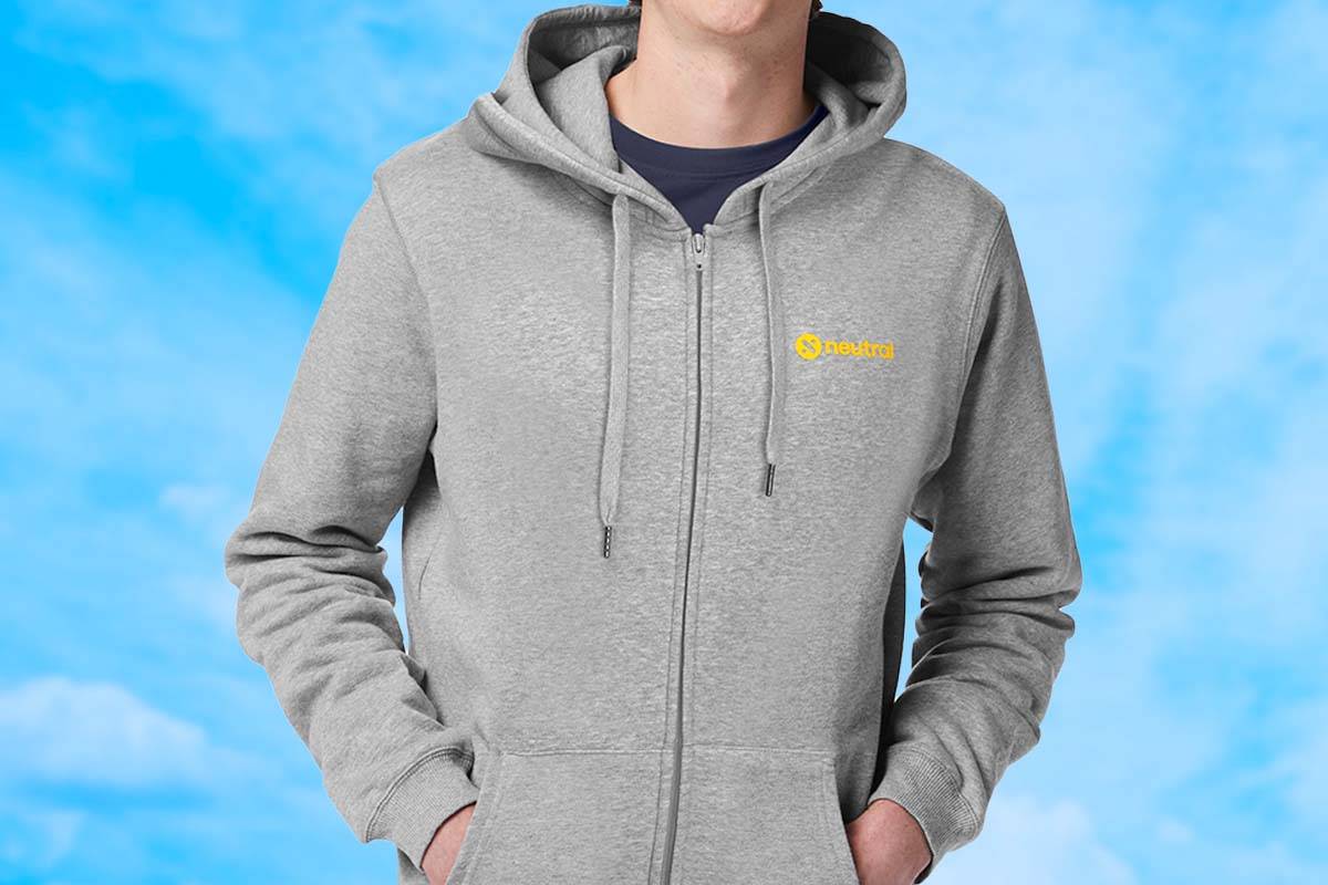 carbon Neutral custom apparel sweatshirt