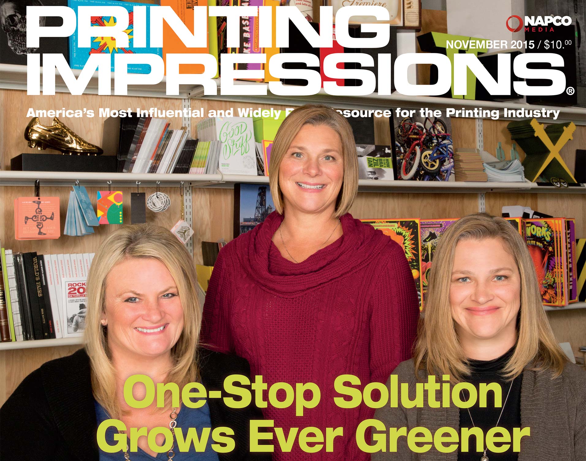 Printing Impressions Magazine Cover Premier Press