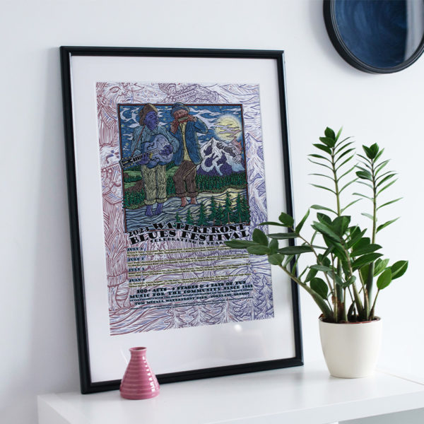 Limited Edition Event Posters Celebrate 36 Years Of Portland Blues