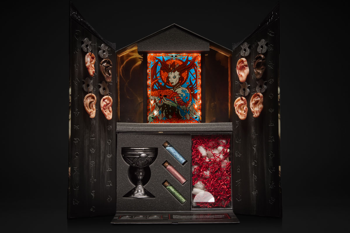 Influencer Kit Diablo IV fully open box