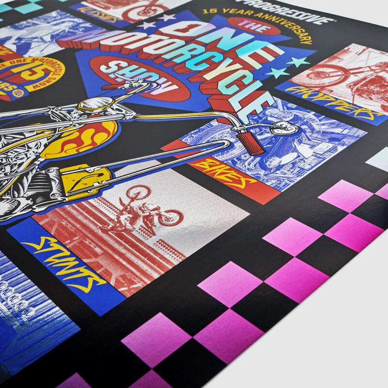 Event Posters and Branded Merchandise for The One Moto Show