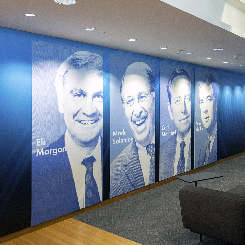 corporate office environment graphics