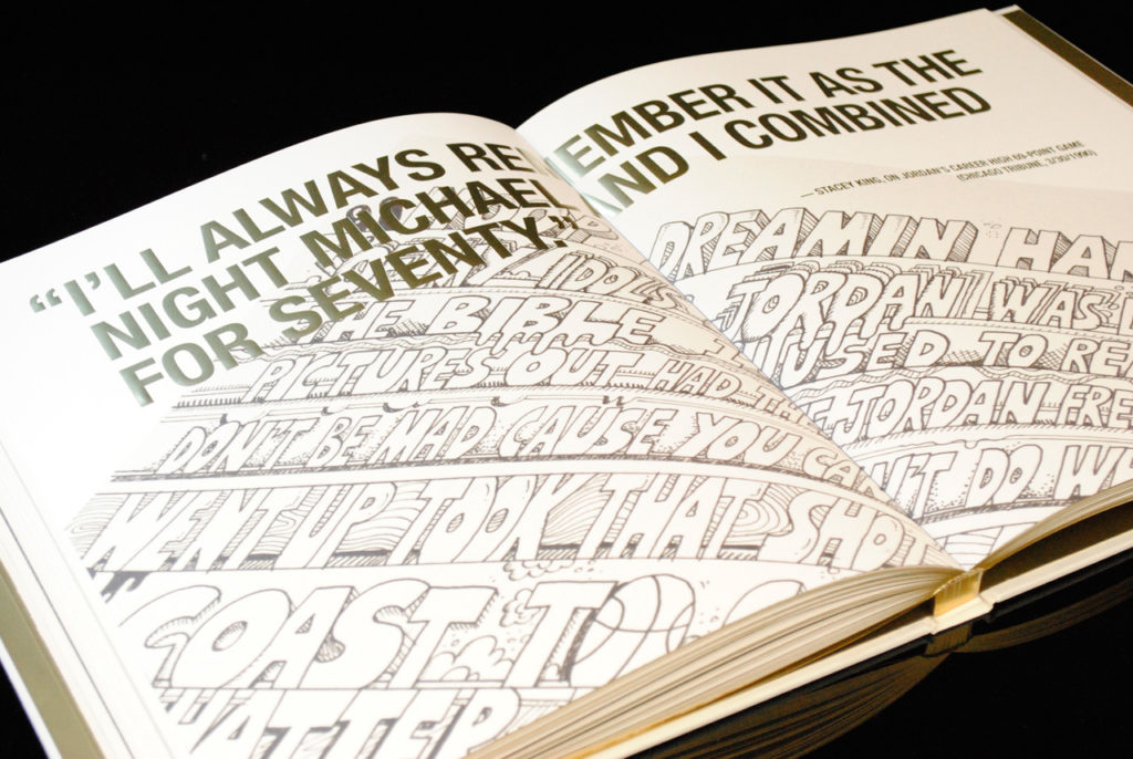 Nike Michael Jordan 50 Years Tribute Book