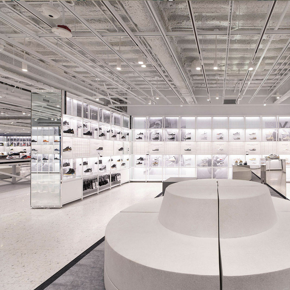 Retail & Customer Spaces shoe display 