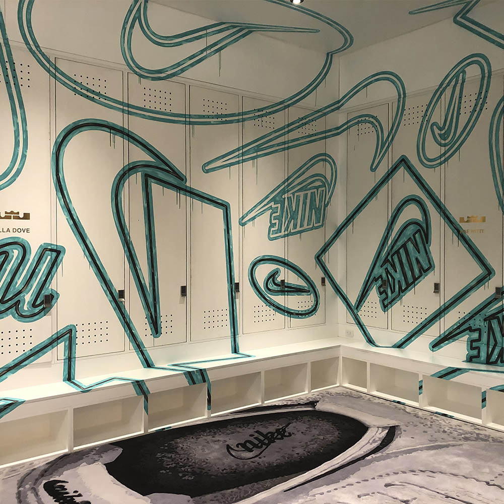 retail and customer space branded environments