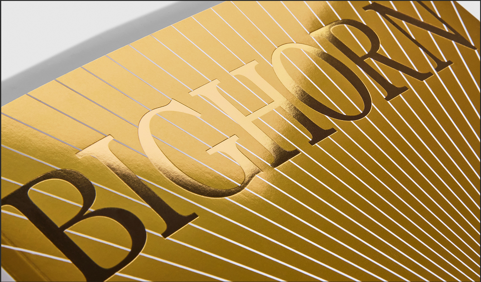 Big Horn Magazine gold finishing close up