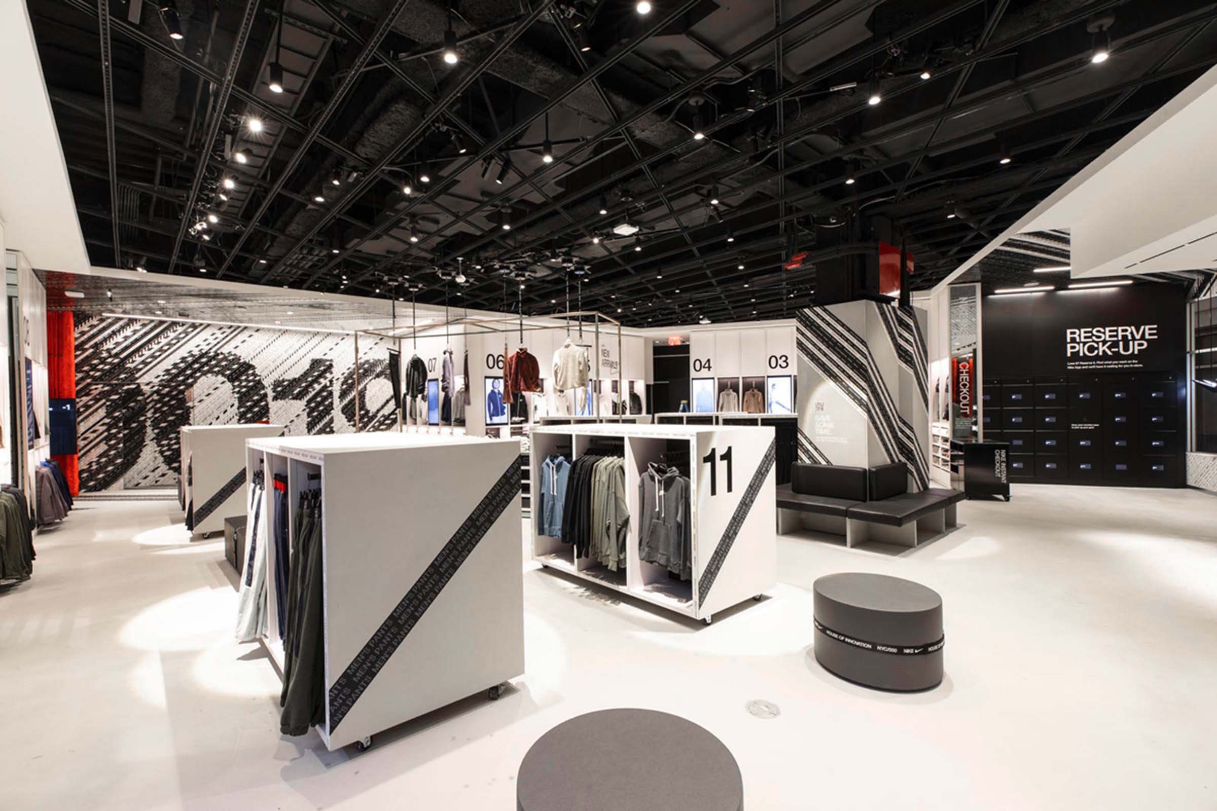 Nike NYC House of Innovation environmental store layout design