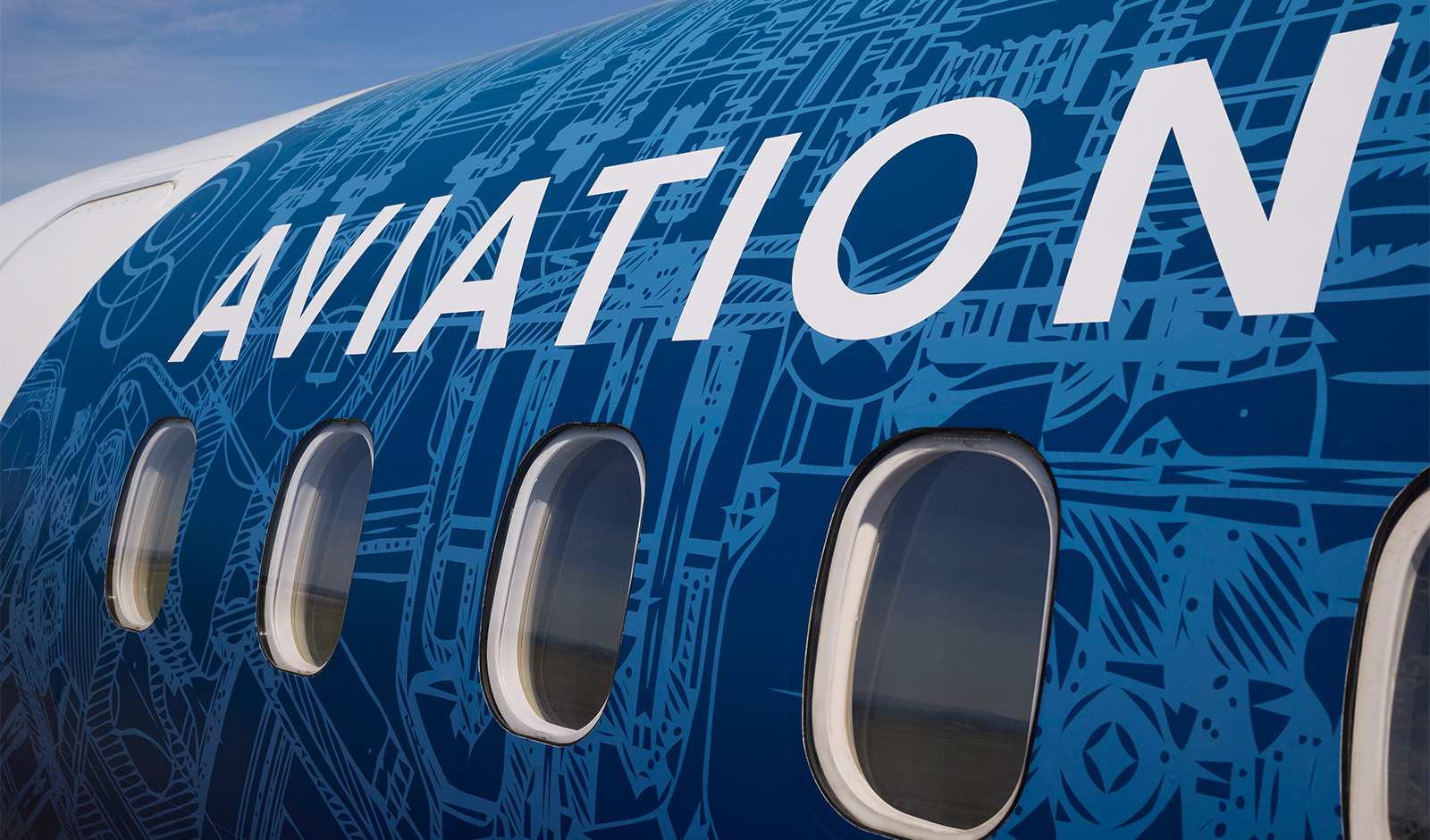 Photo of PCC Foundation Plane Wrap fuisilage view