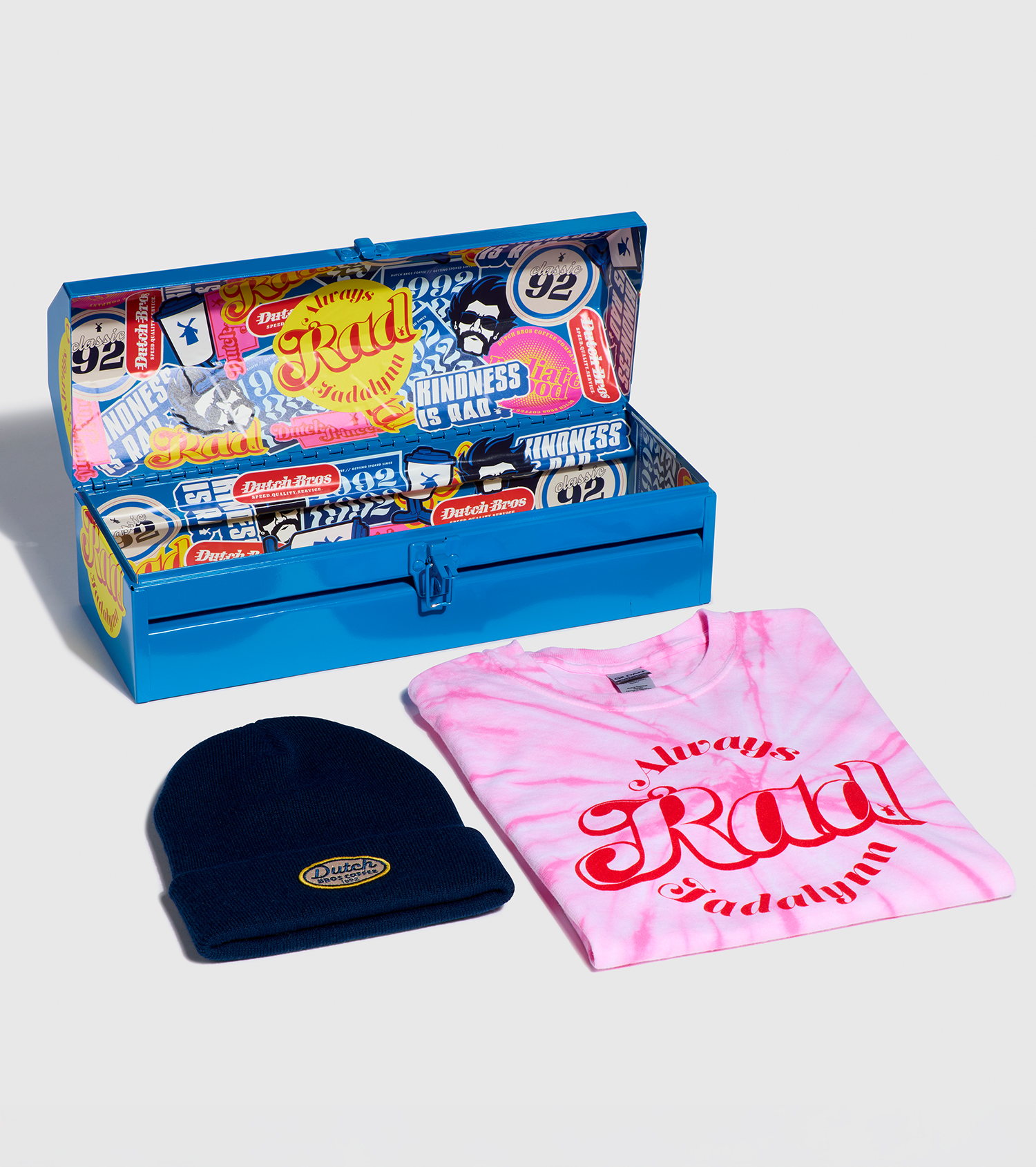 Dutch Bros "RAD" merch kit