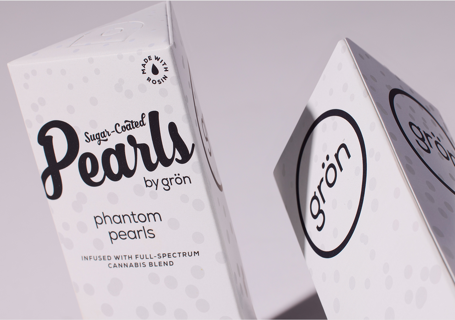 Grön Pearls custom packaging