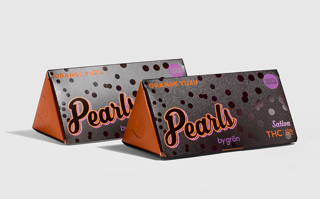 GRON Pearls Colorful packaging rebrand