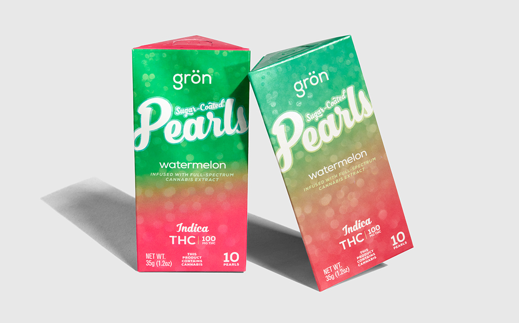 GRON Pearls Colorful packaging rebrand