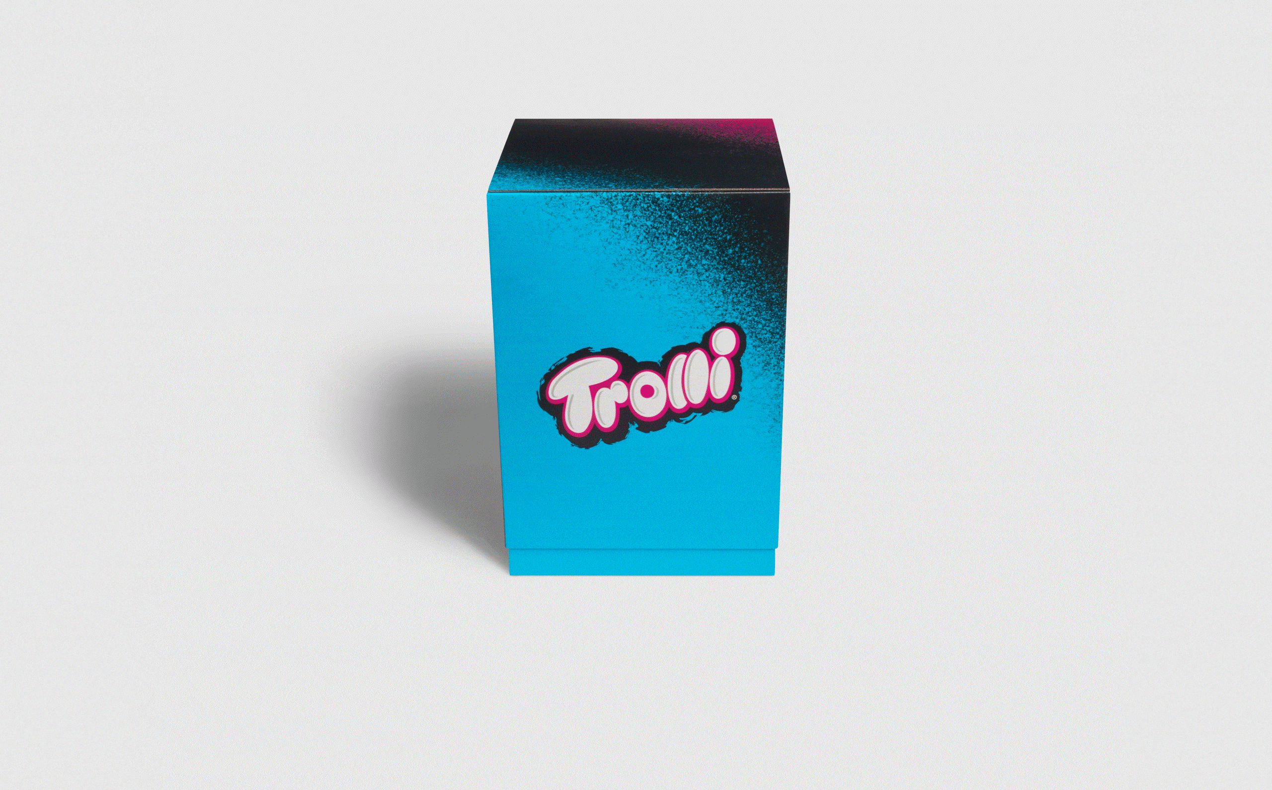 XBOX + Trolli gif showing the unboxing of package and contents