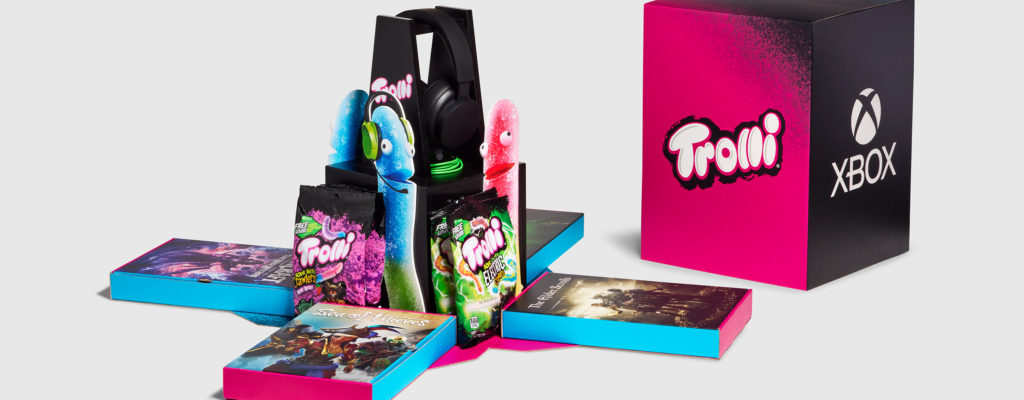 Xbox + Trolli Influencer Kit Box Banner