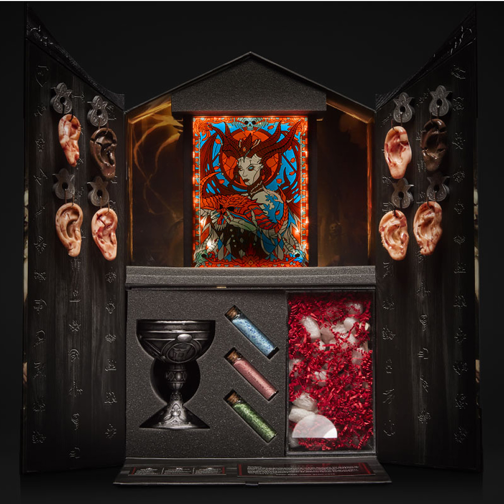 Premier print Diablo box detail