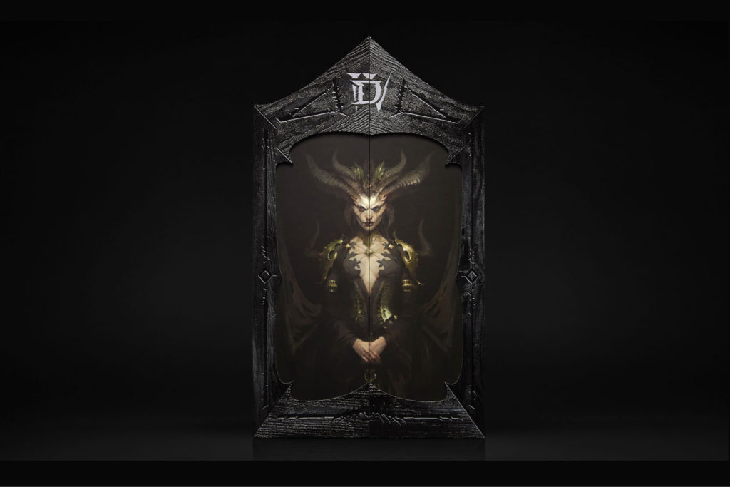 Premier print Diablo box detail
