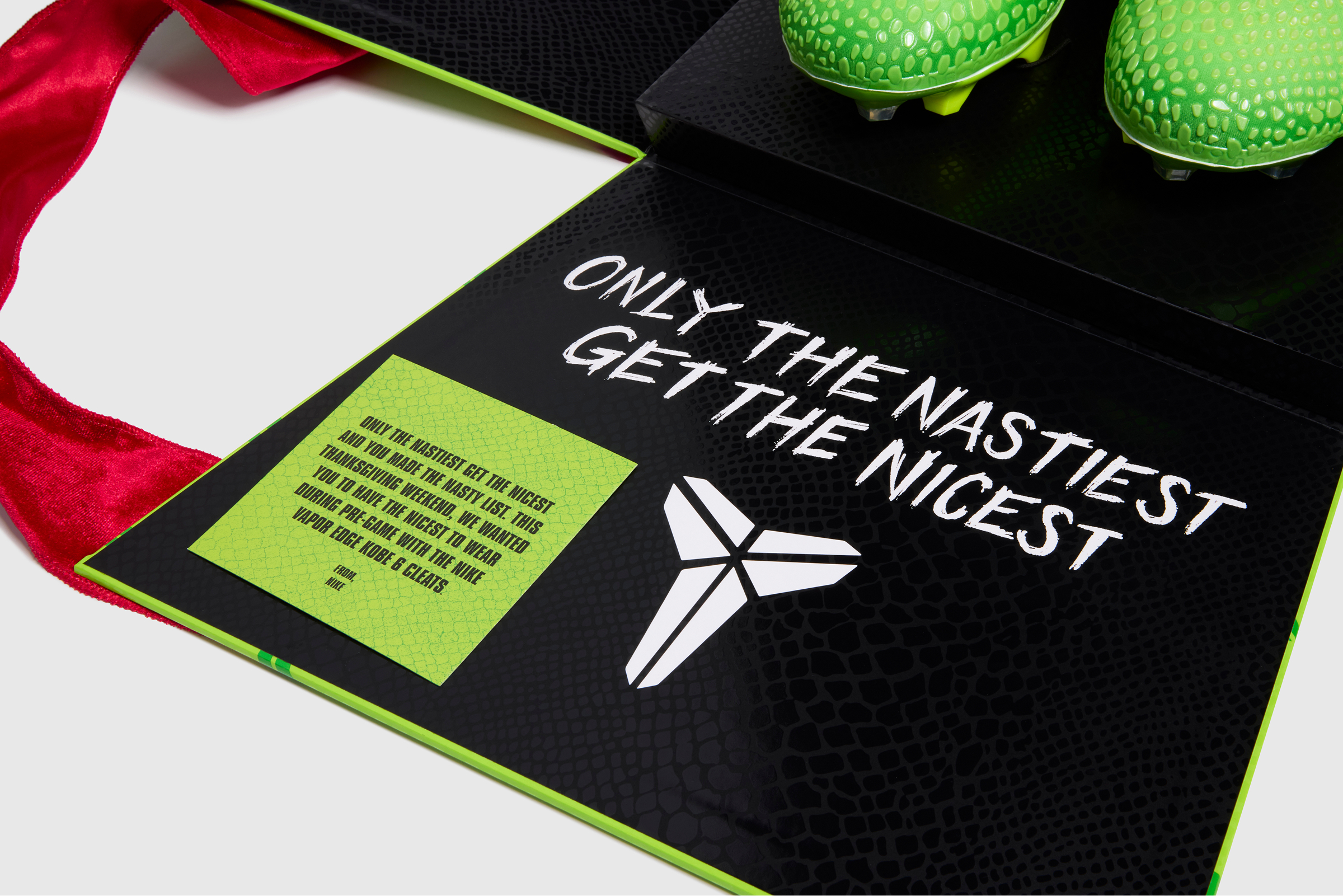 Grinch + Nike influencer package