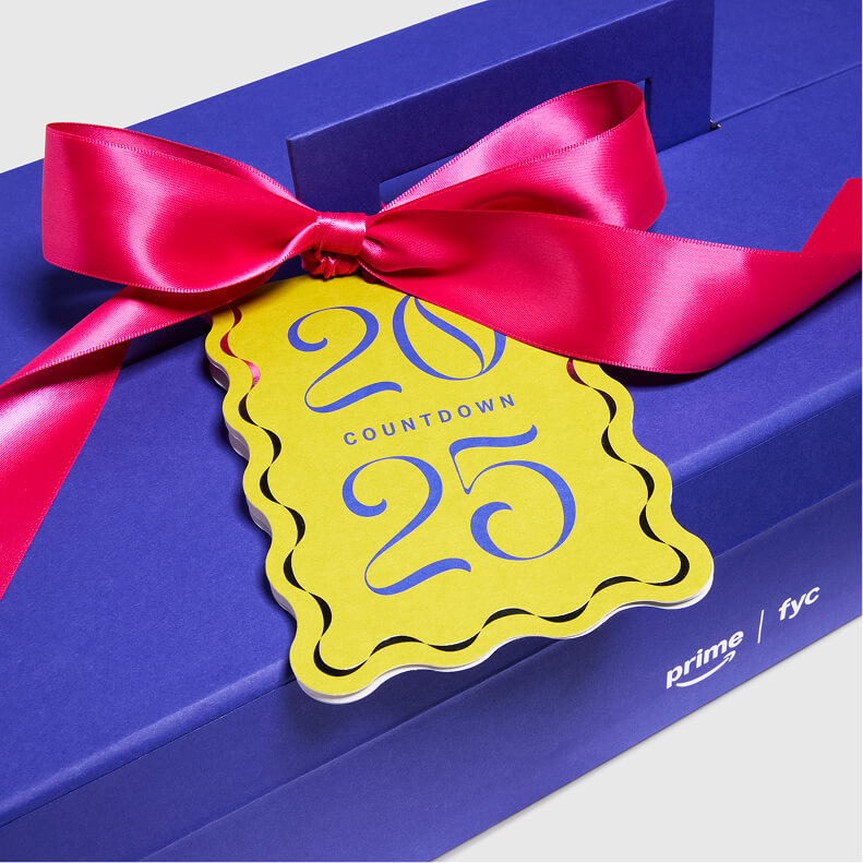 Custom Advent Calendar Campaign for Amazon Prime package detail
