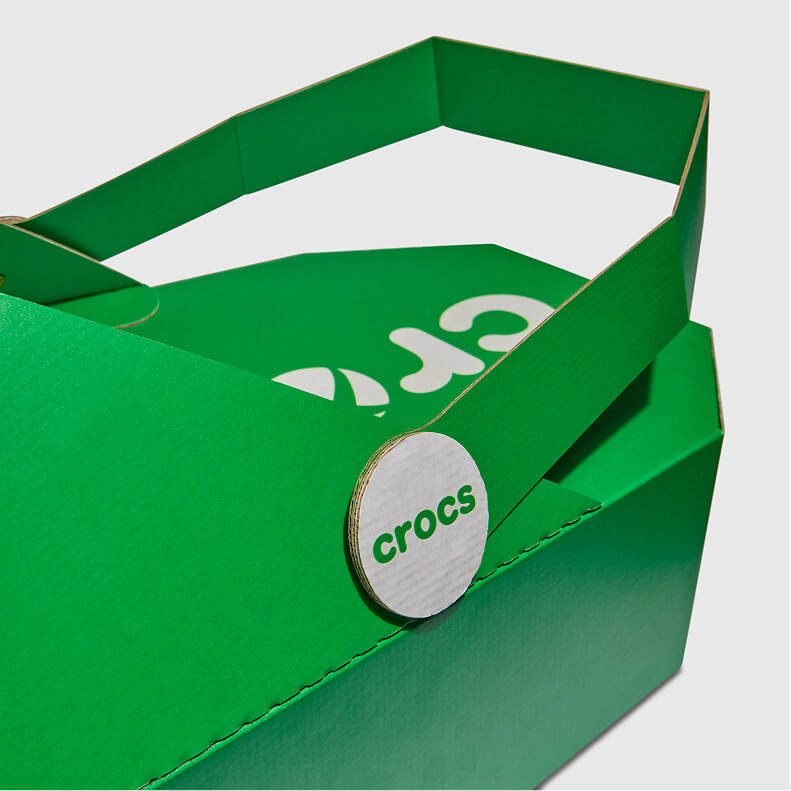 Croc kit box detail Brand Collaboration Packaging
