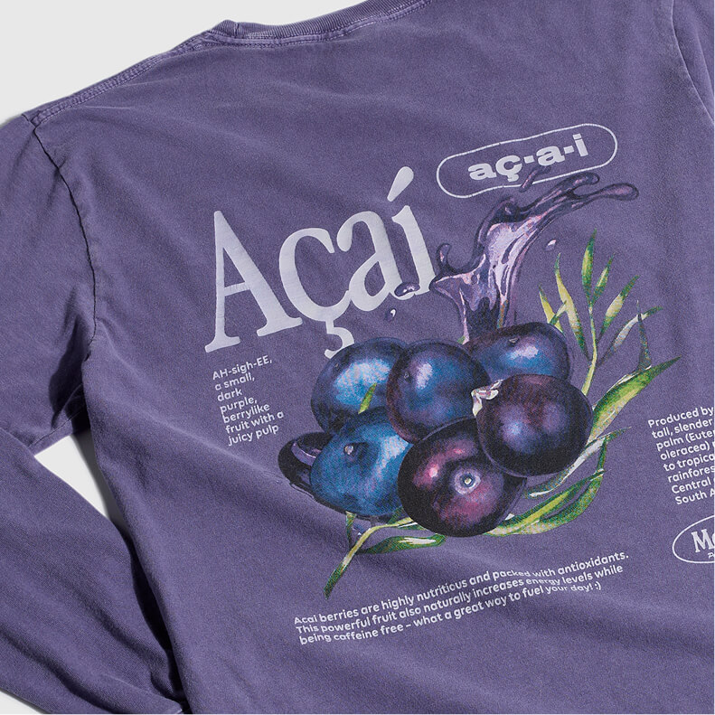 Moberi Retail Branded Merchandise acai berry sweatshirt