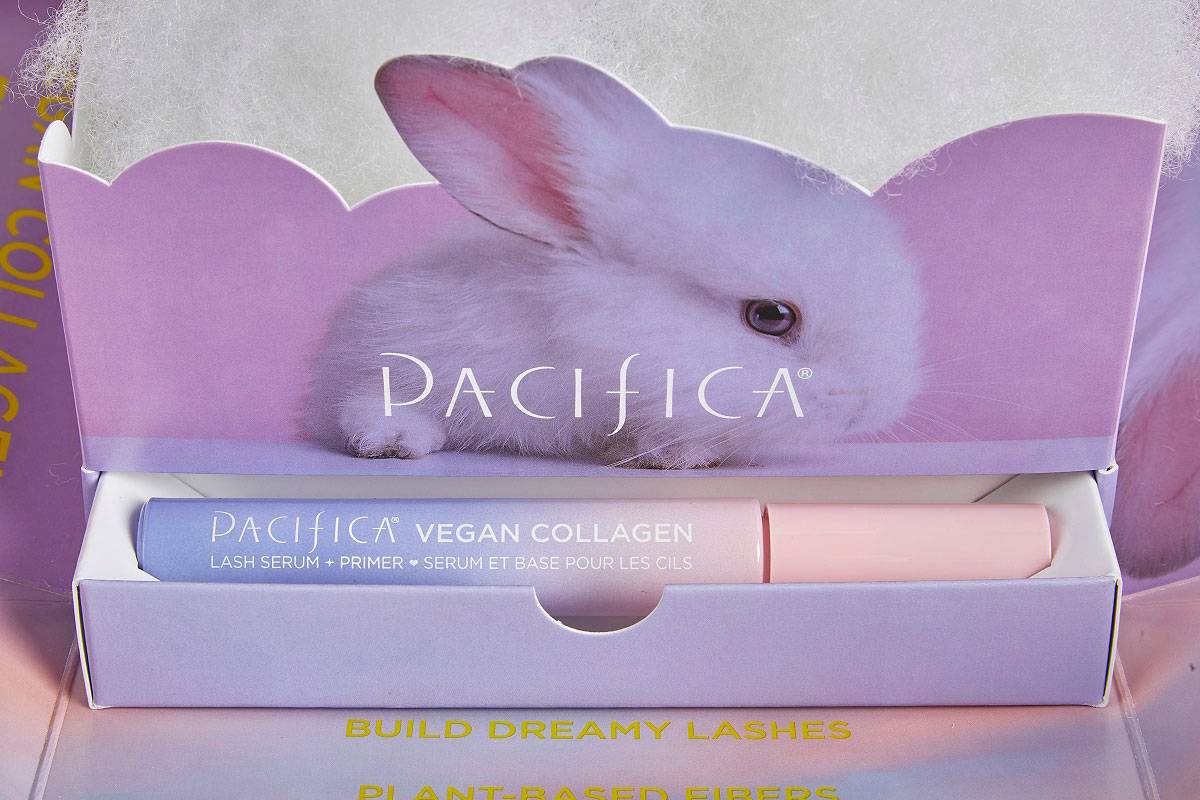 Pacifica Influencer box open bunny vegan collagen