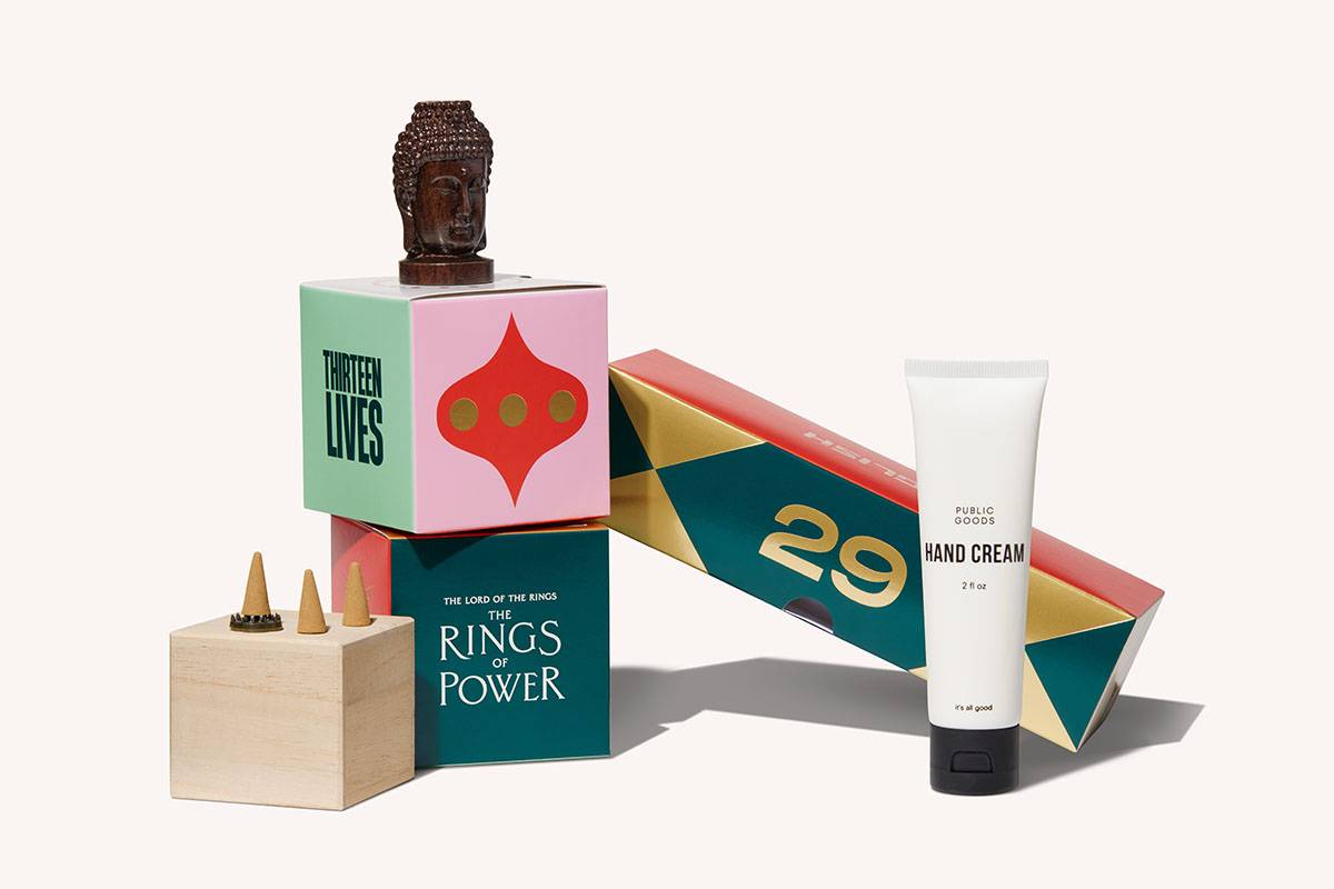 Amazon Prime Advent Calendar contents