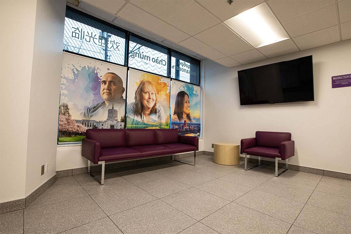 environmental graphics sitting space